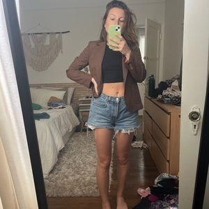 Vintage brown blazer